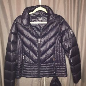 Blue polo jacket etc